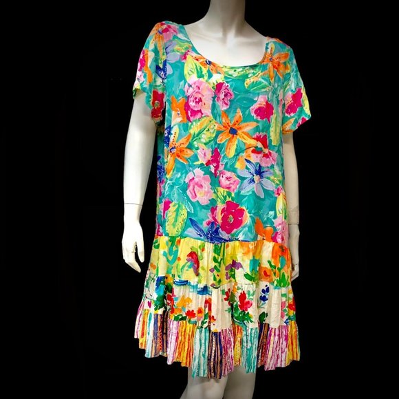 Jams World Dresses & Skirts - Jams World Hattie Vintage Tiger Lilly Dress